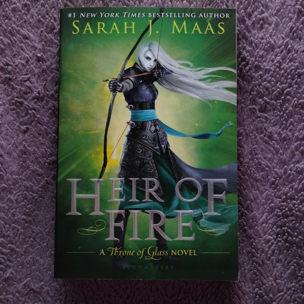 Heir of Fire - Out of Print Cover - Sarah J. Mass (Tog)
